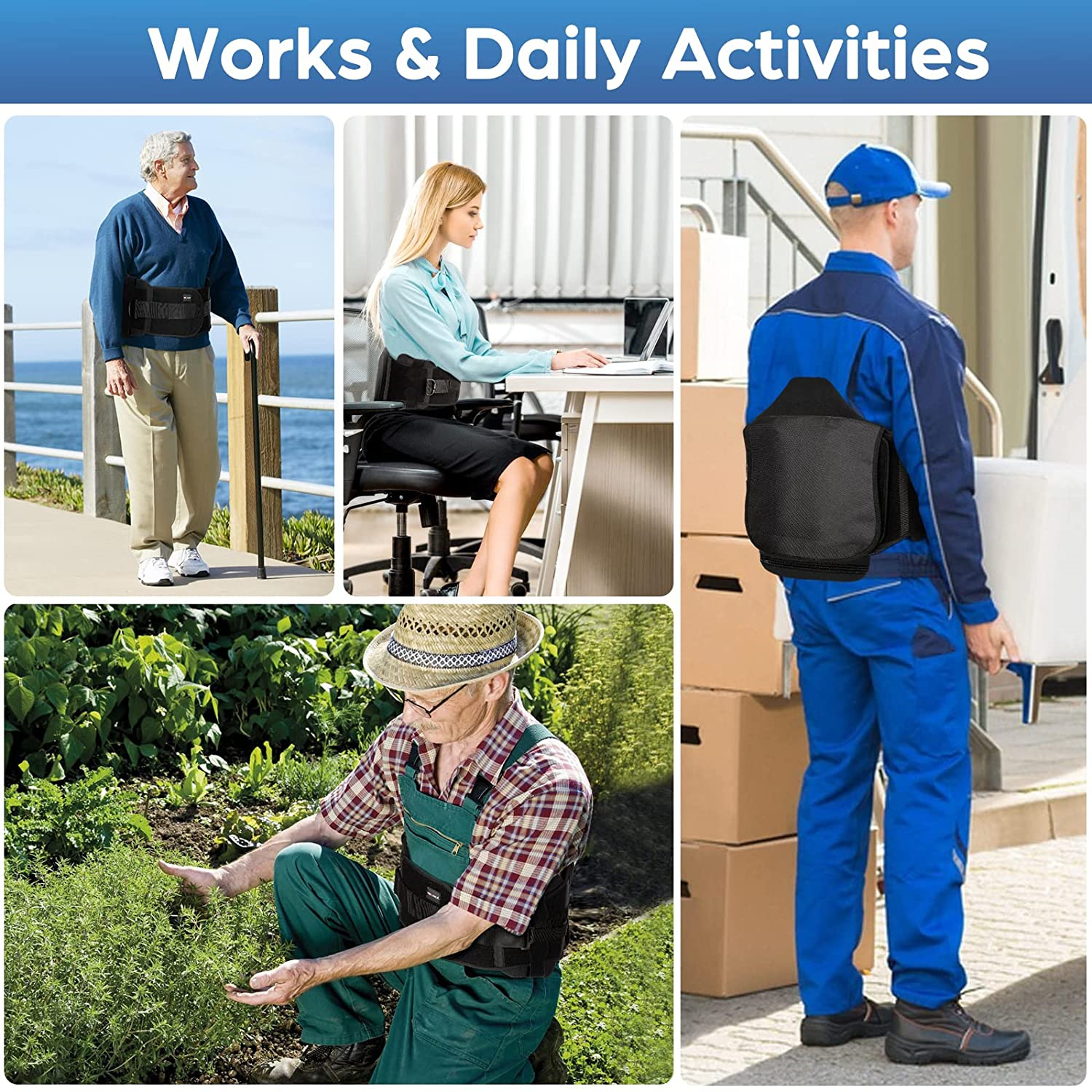 Lower Lumbar Back Brace Waist Brace Back Support L04